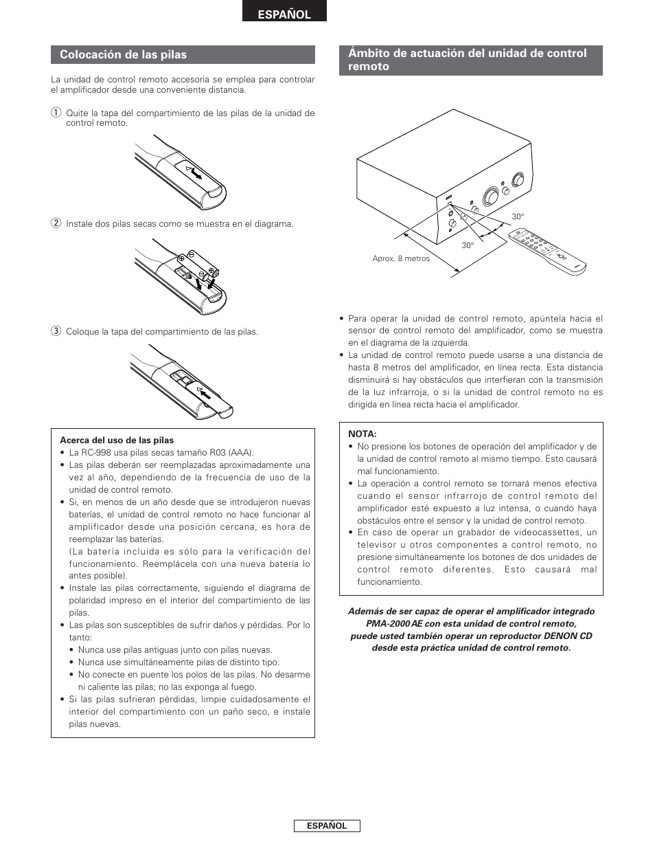 Denon PMA-2000AE User Manual | Page 56 / 90