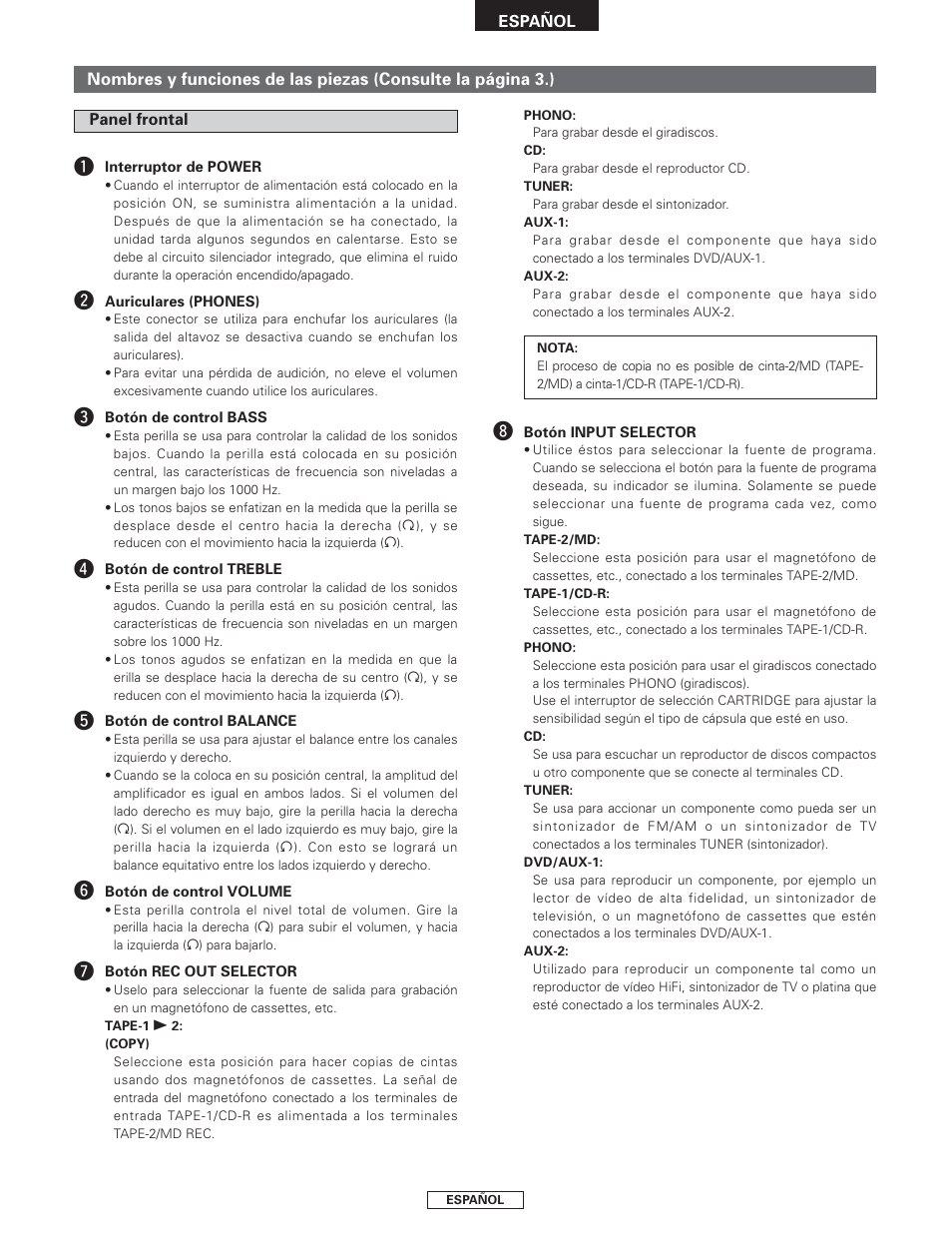Denon PMA-2000AE User Manual | Page 57 / 90