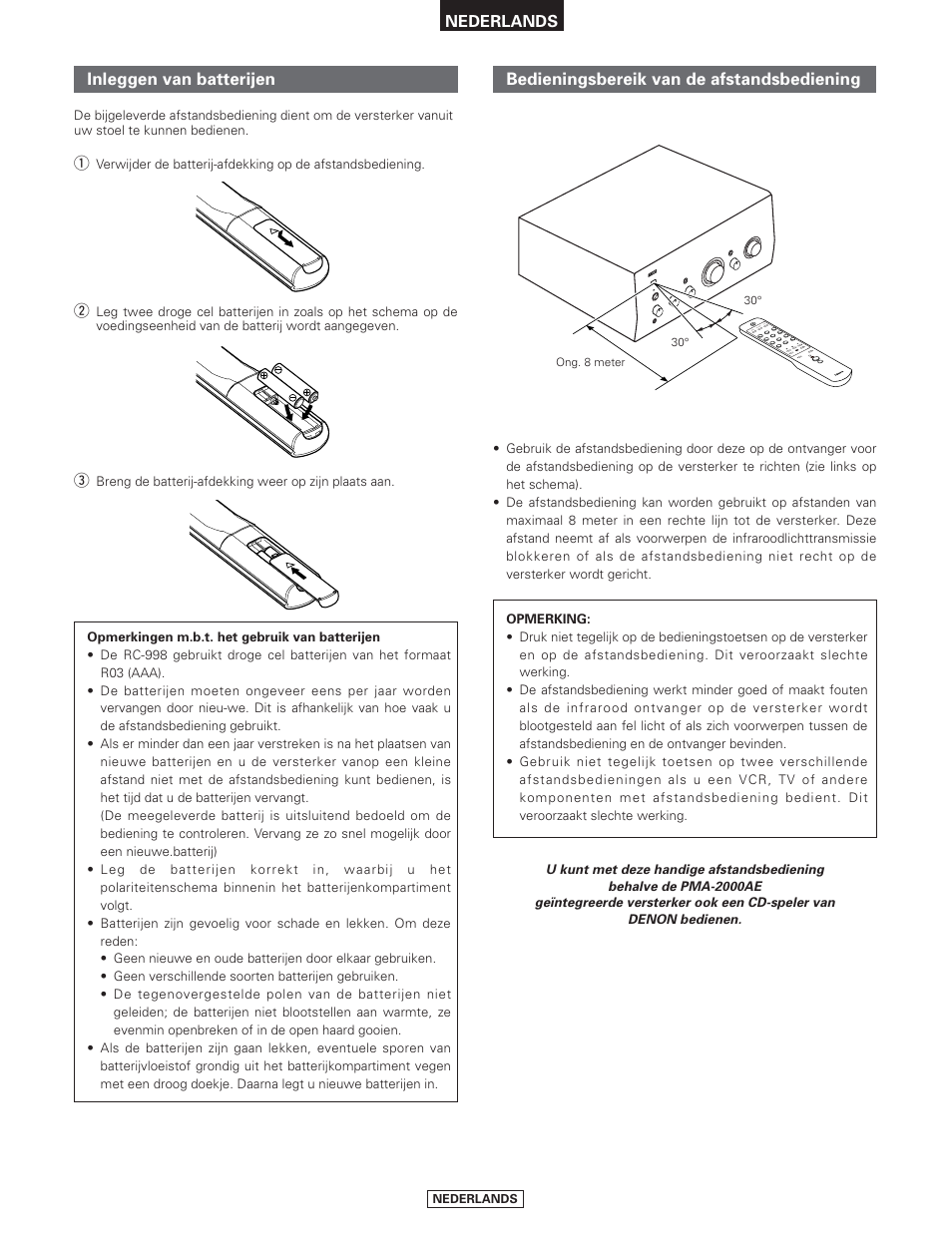 Denon PMA-2000AE User Manual | Page 68 / 90