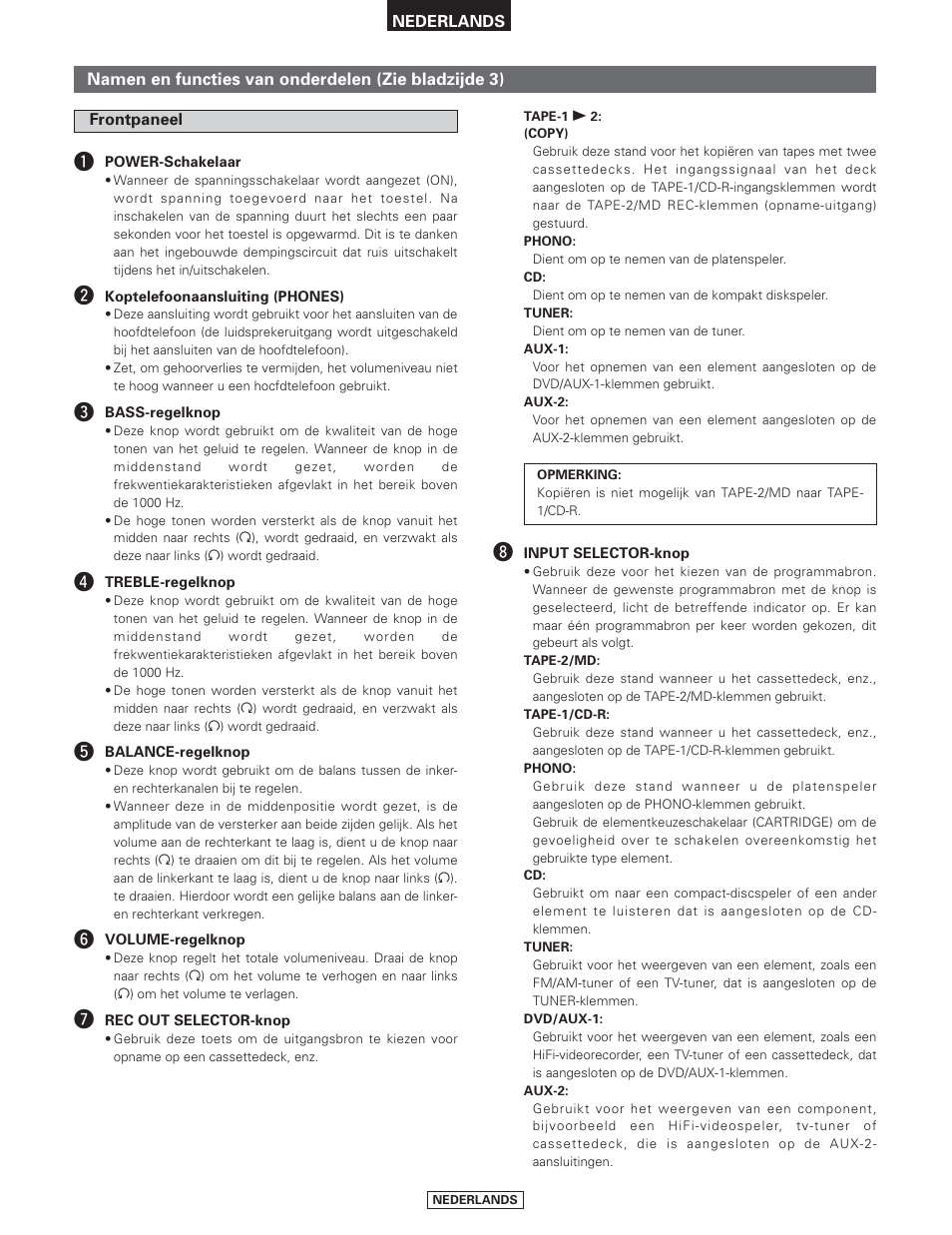 Denon PMA-2000AE User Manual | Page 69 / 90