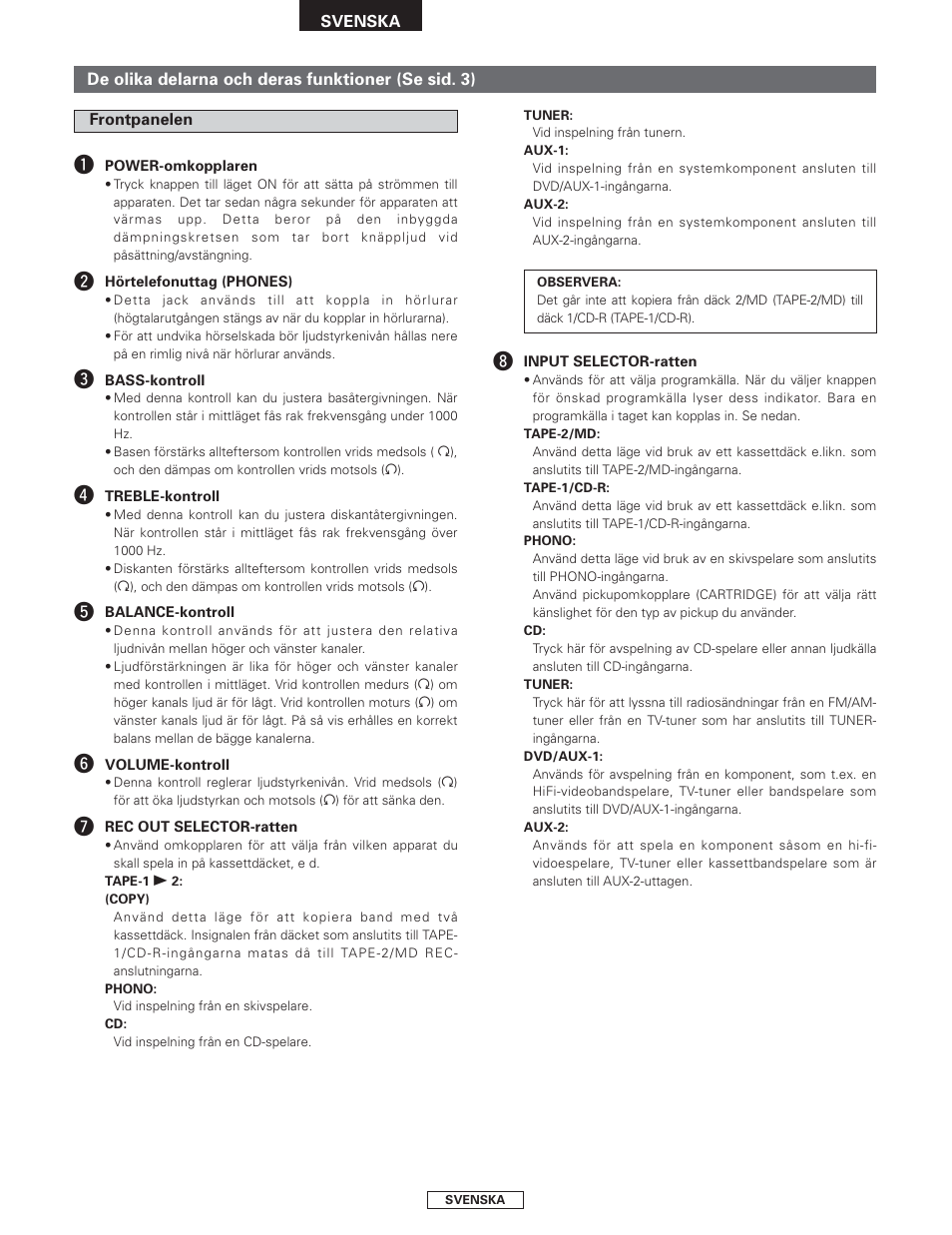 Denon PMA-2000AE User Manual | Page 81 / 90