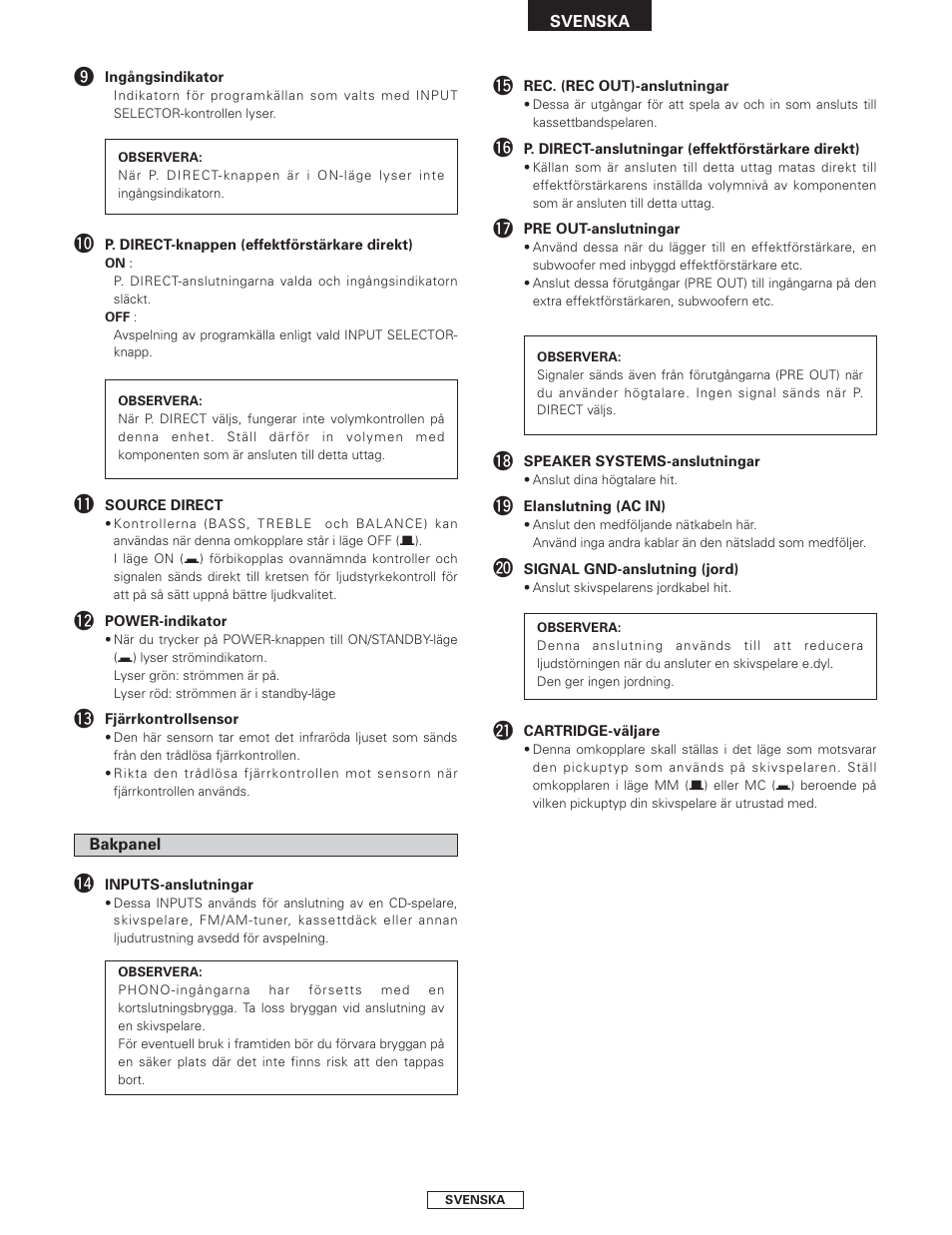 Denon PMA-2000AE User Manual | Page 82 / 90