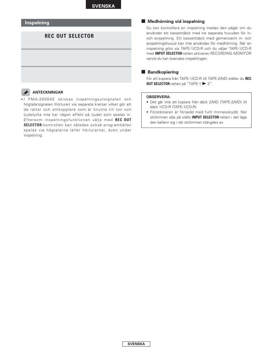 Denon PMA-2000AE User Manual | Page 87 / 90