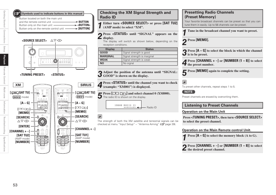 Denon AVR-2809CI User Manual | Page 56 / 102