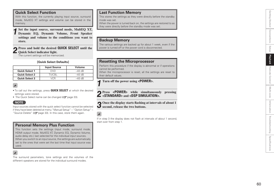 Denon AVR-2809CI User Manual | Page 63 / 102