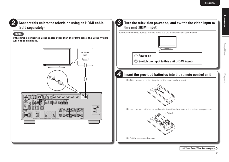 Denon AVR-2312CI User Manual | Page 7 / 16