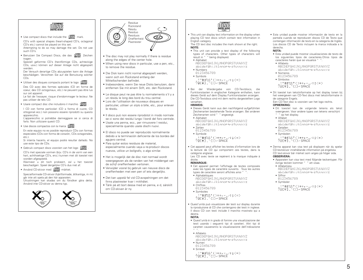 Denon DN-C615 User Manual | Page 5 / 76