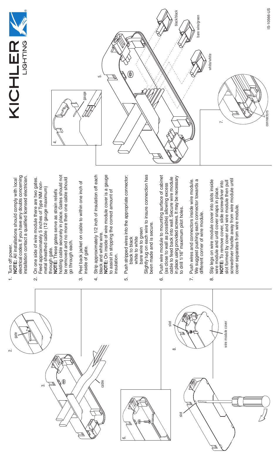 Kichler 10567 User Manual | 2 pages