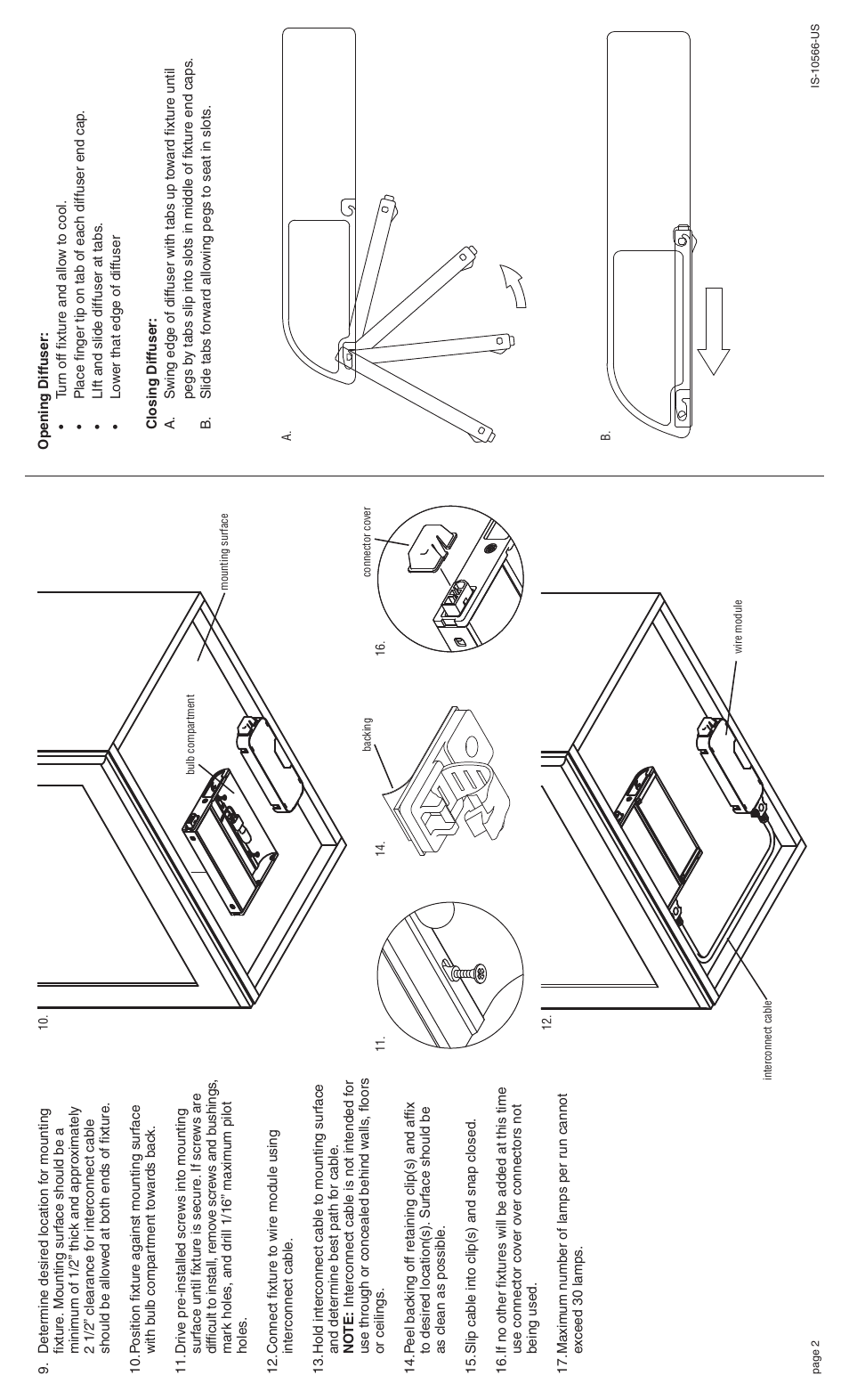 Kichler 10567 User Manual | Page 2 / 2