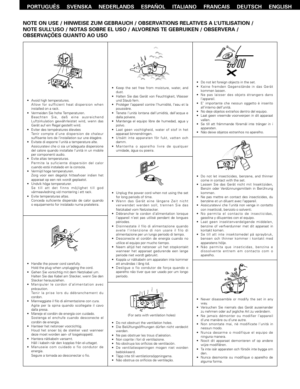 Denon PMA-495R User Manual | Page 5 / 14