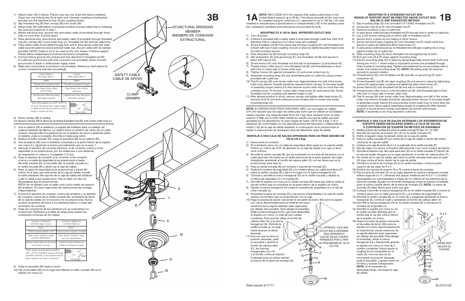 Kichler 2313 User Manual | 2 pages