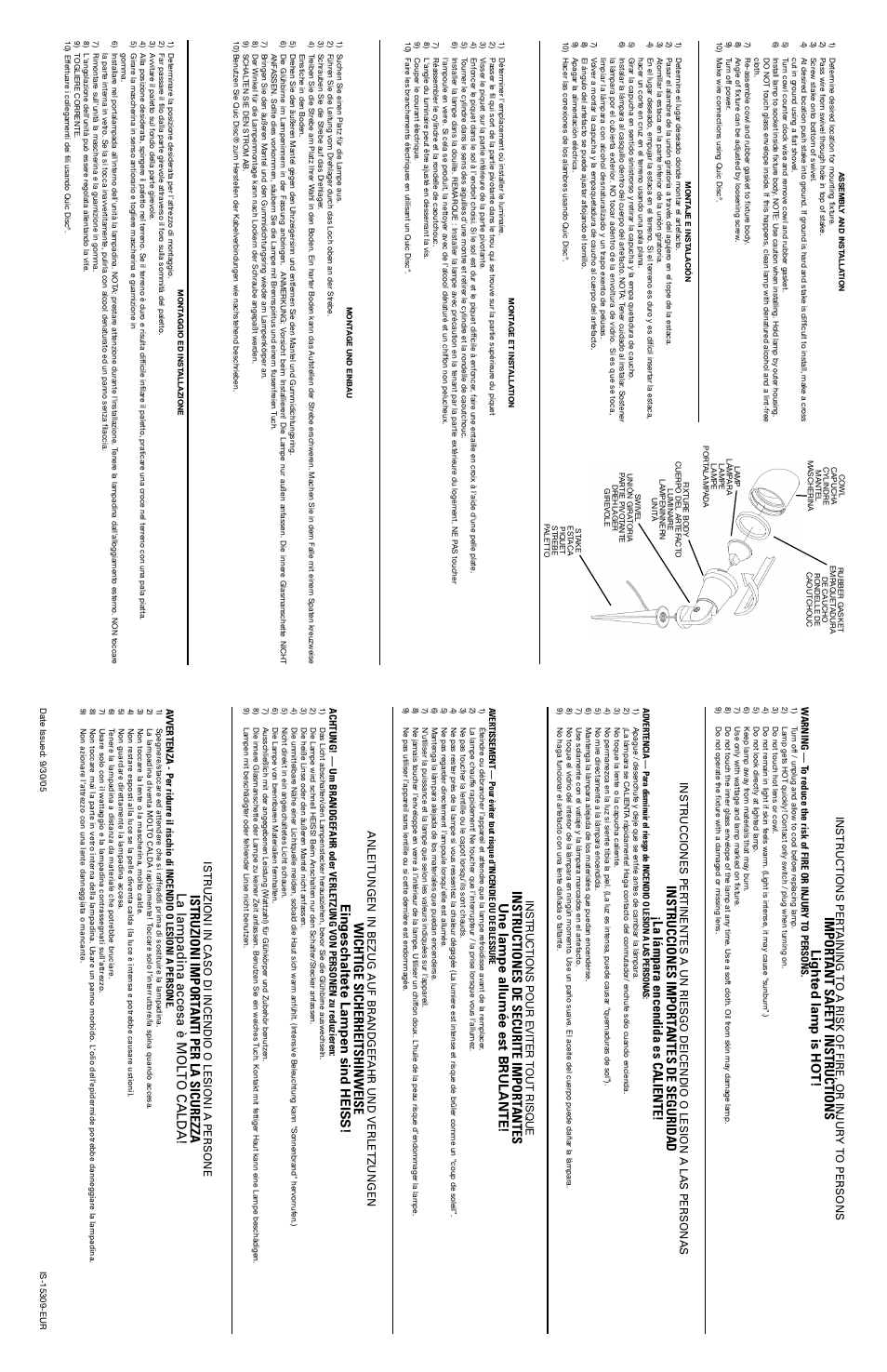 Kichler 15309 User Manual | 2 pages