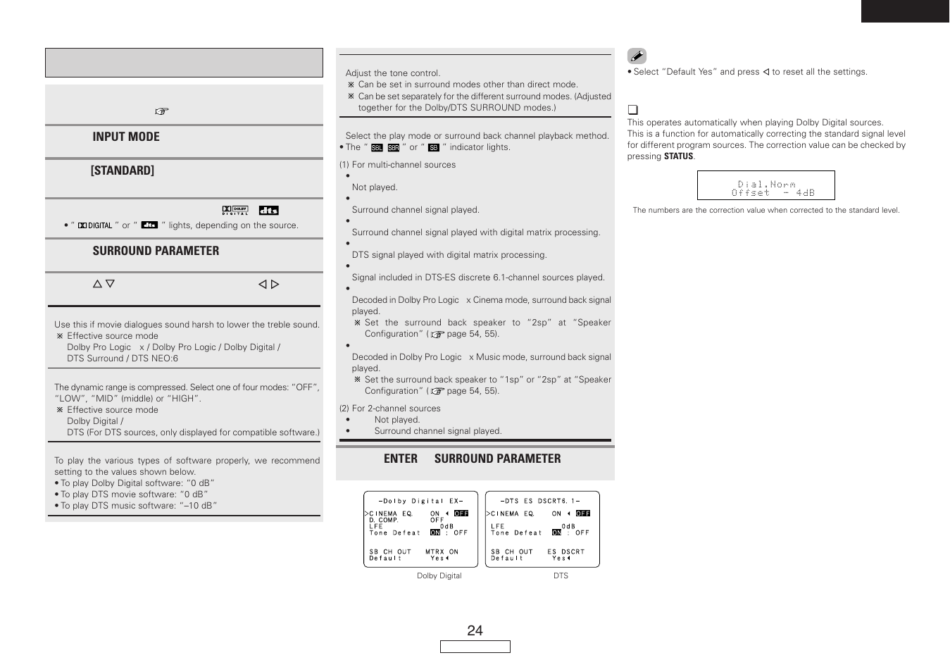 Denon AVR-1907 User Manual | Page 27 / 74