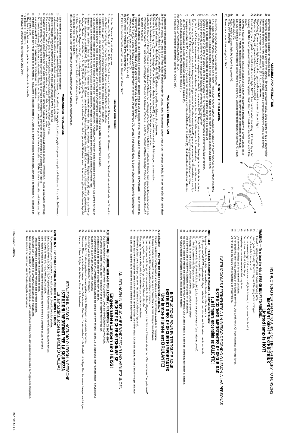 Kichler 15381 User Manual | 2 pages