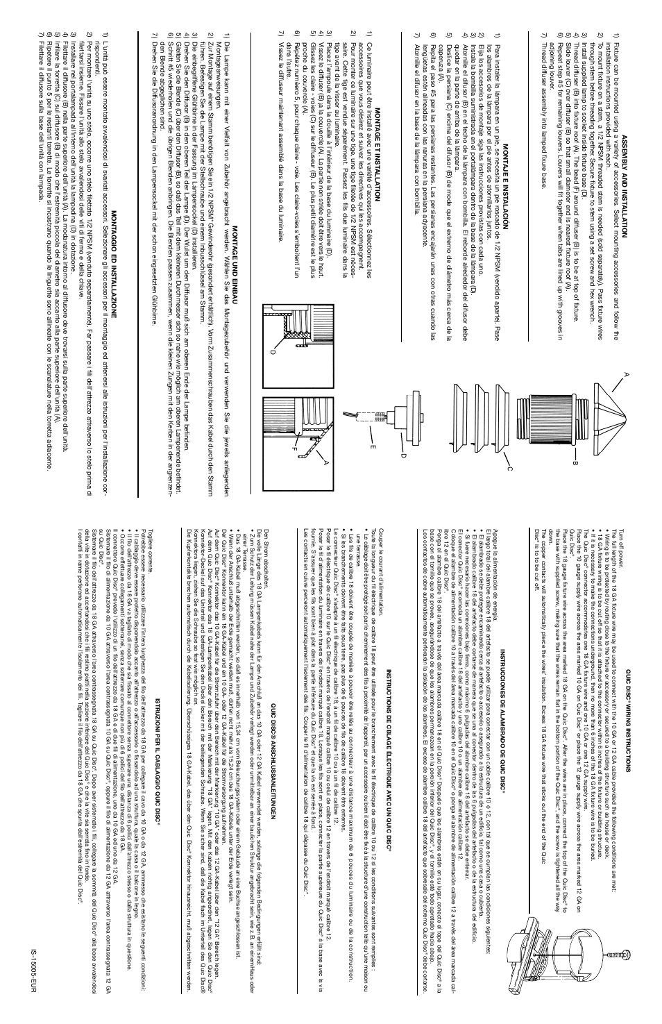 Kichler 15005 User Manual | Page 2 / 2