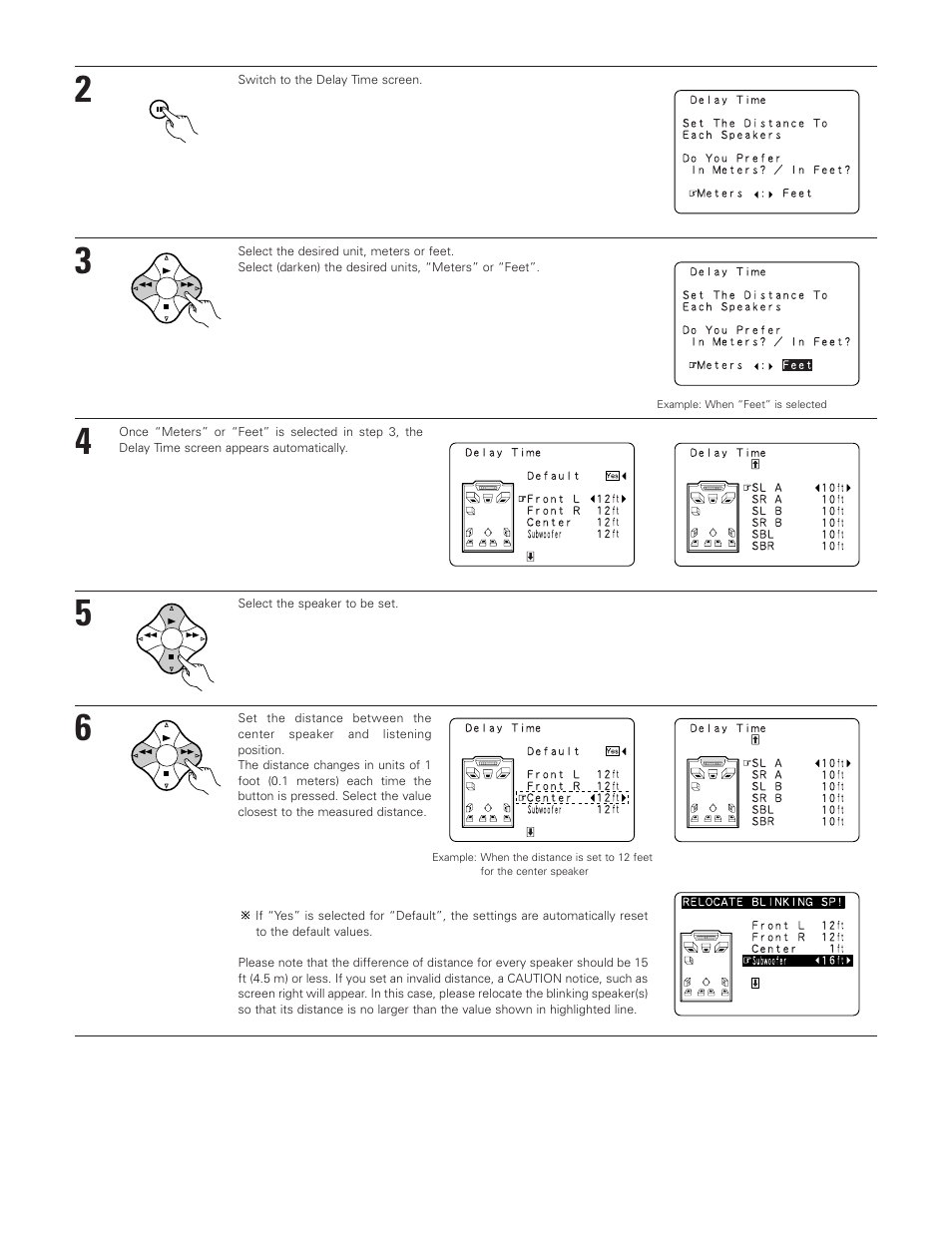 Denon AVR-3801 User Manual | Page 23 / 72