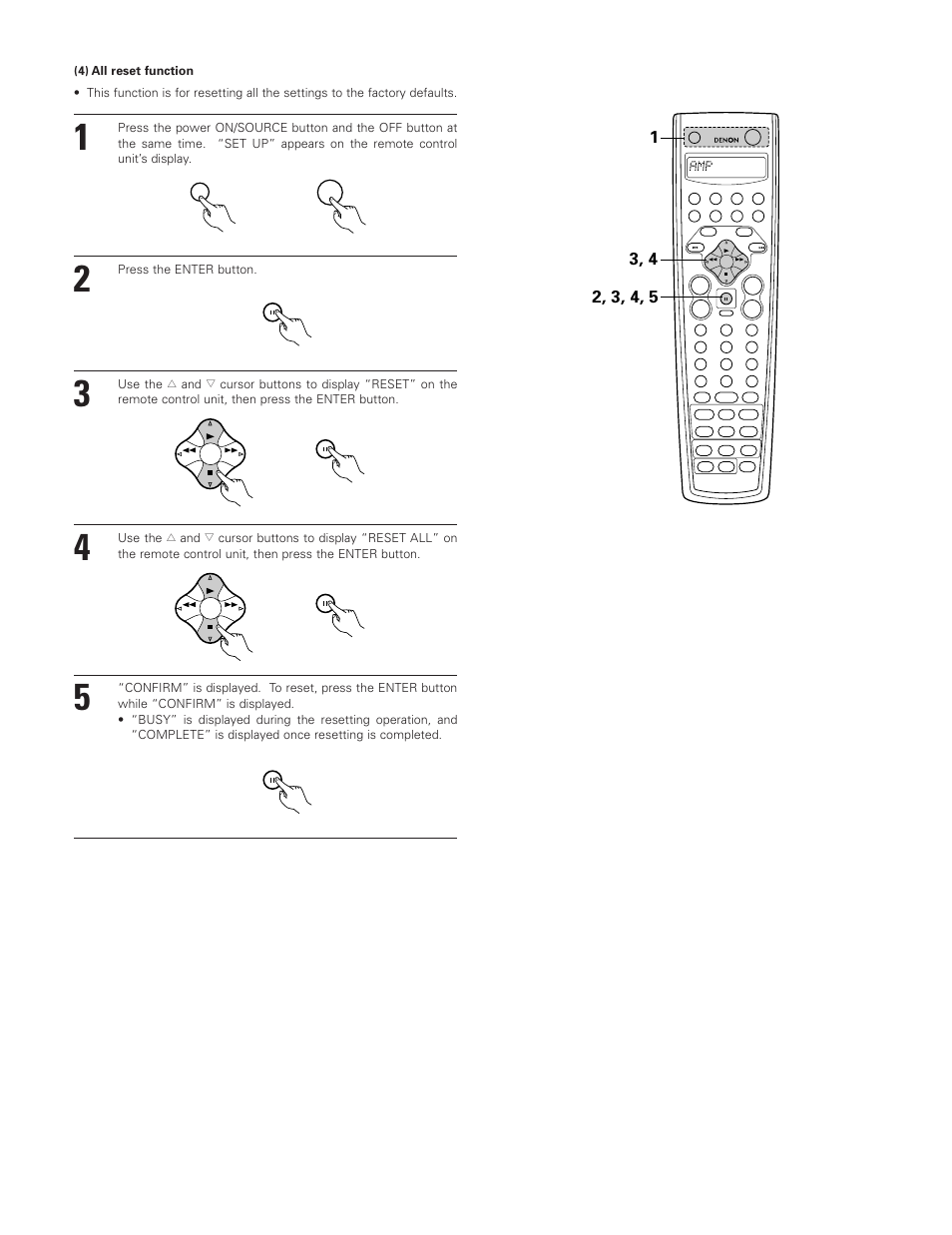 Denon AVR-3801 User Manual | Page 40 / 72