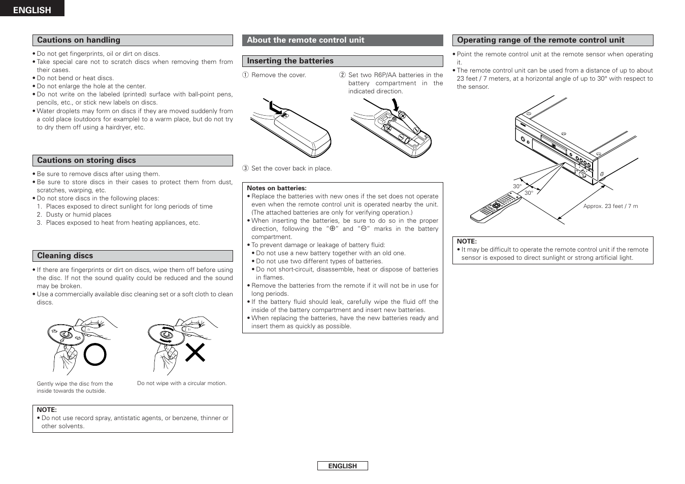 Denon DVD-3930CI User Manual | Page 8 / 54