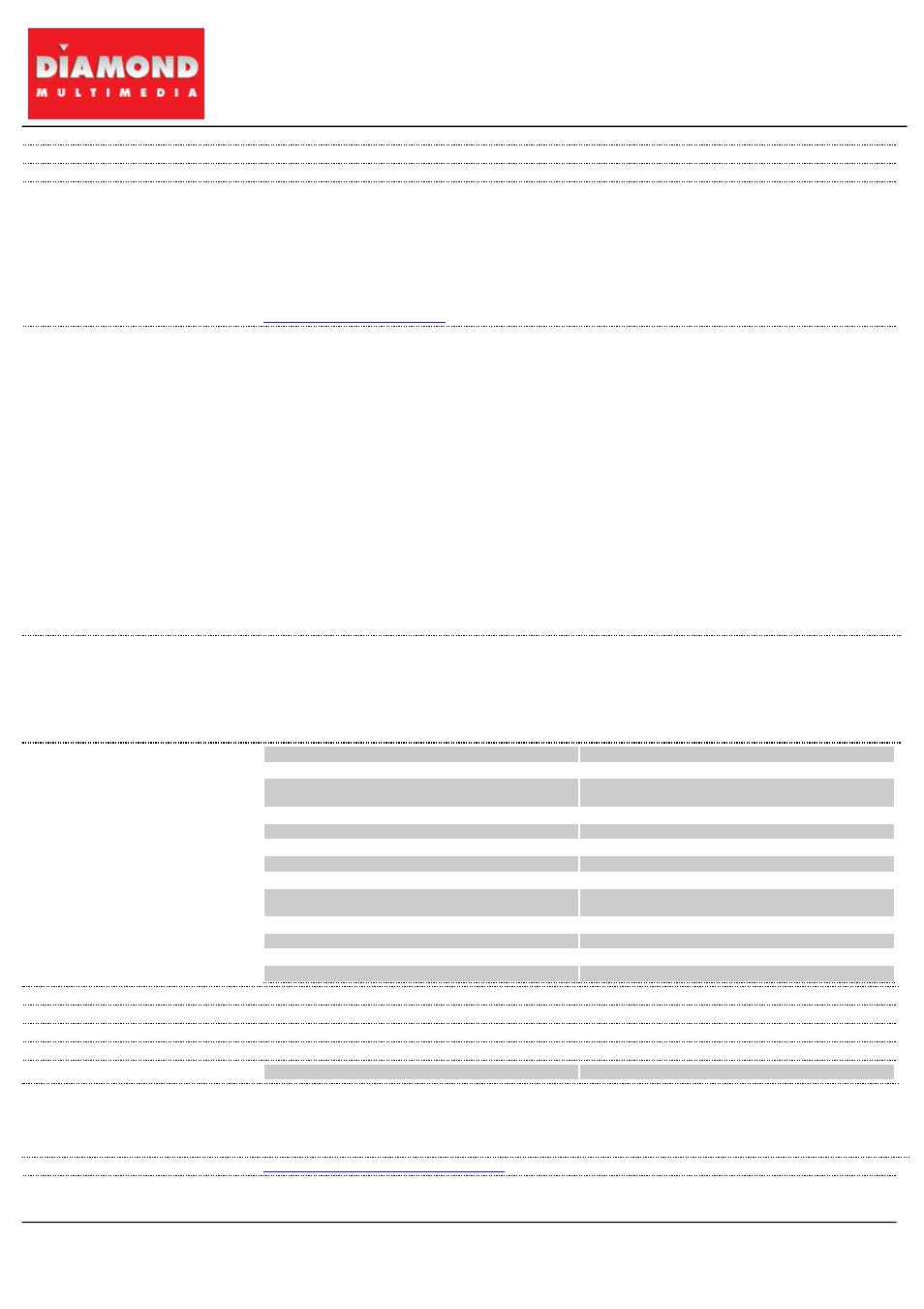 Diamond Multimedia HD 650 User Manual | 1 page