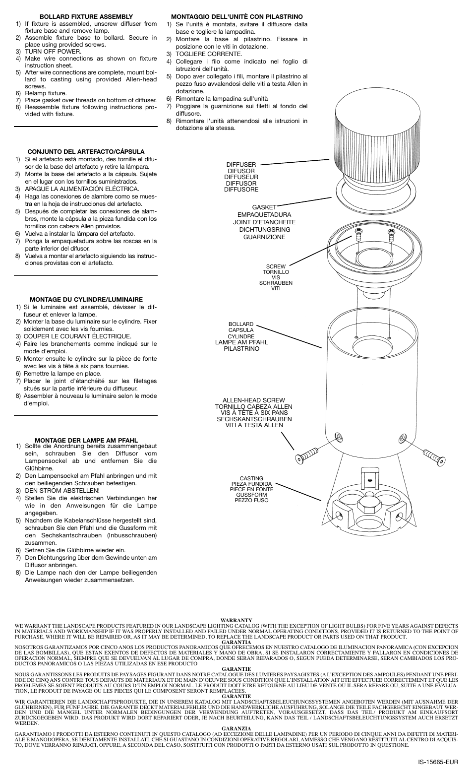 Kichler 15665 User Manual | Page 2 / 2