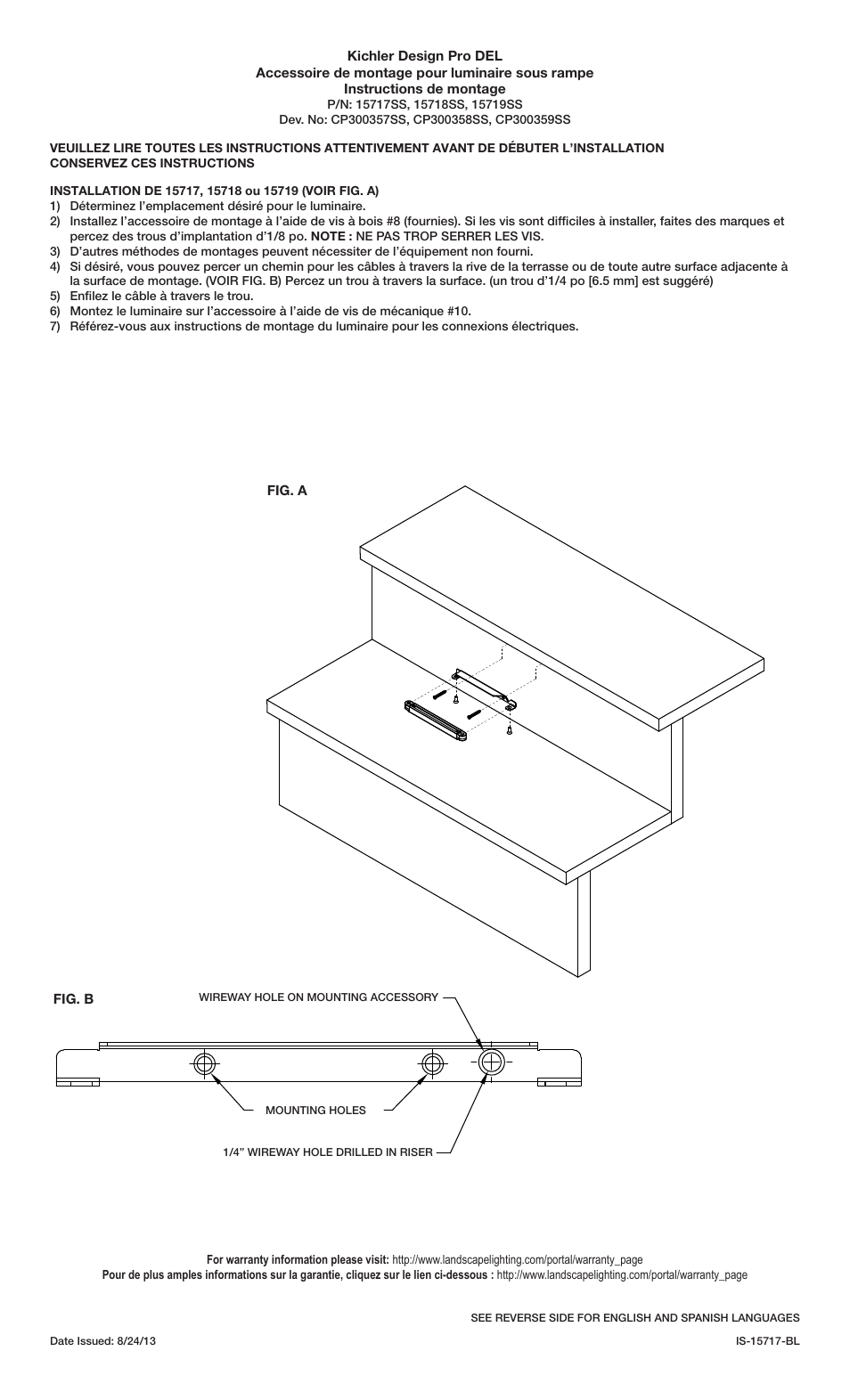 Kichler 15717 User Manual | Page 2 / 2