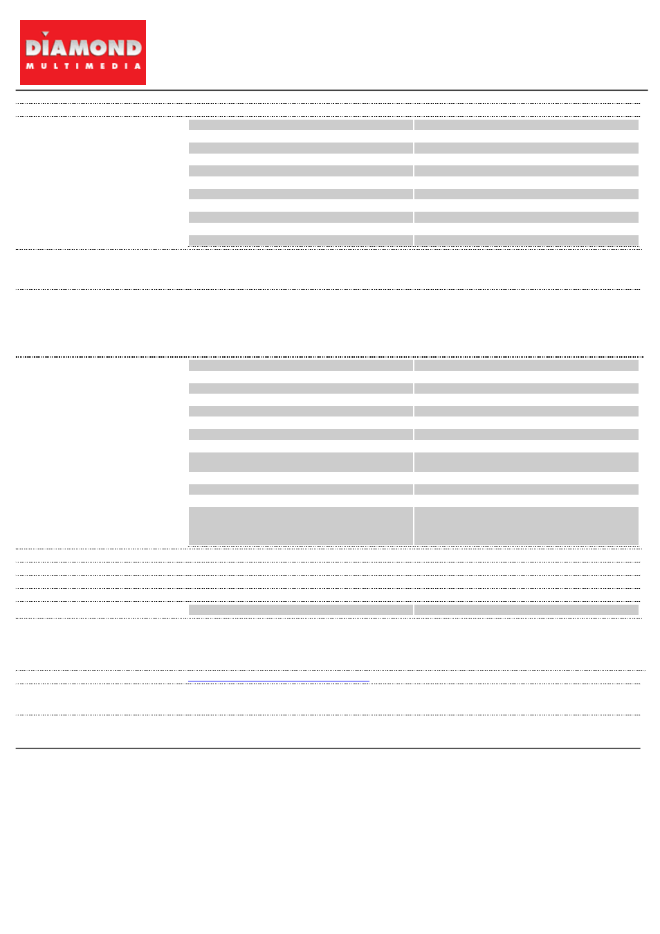 Diamond Multimedia ATI Radeon X1650 Pro PCIE User Manual | 1 page