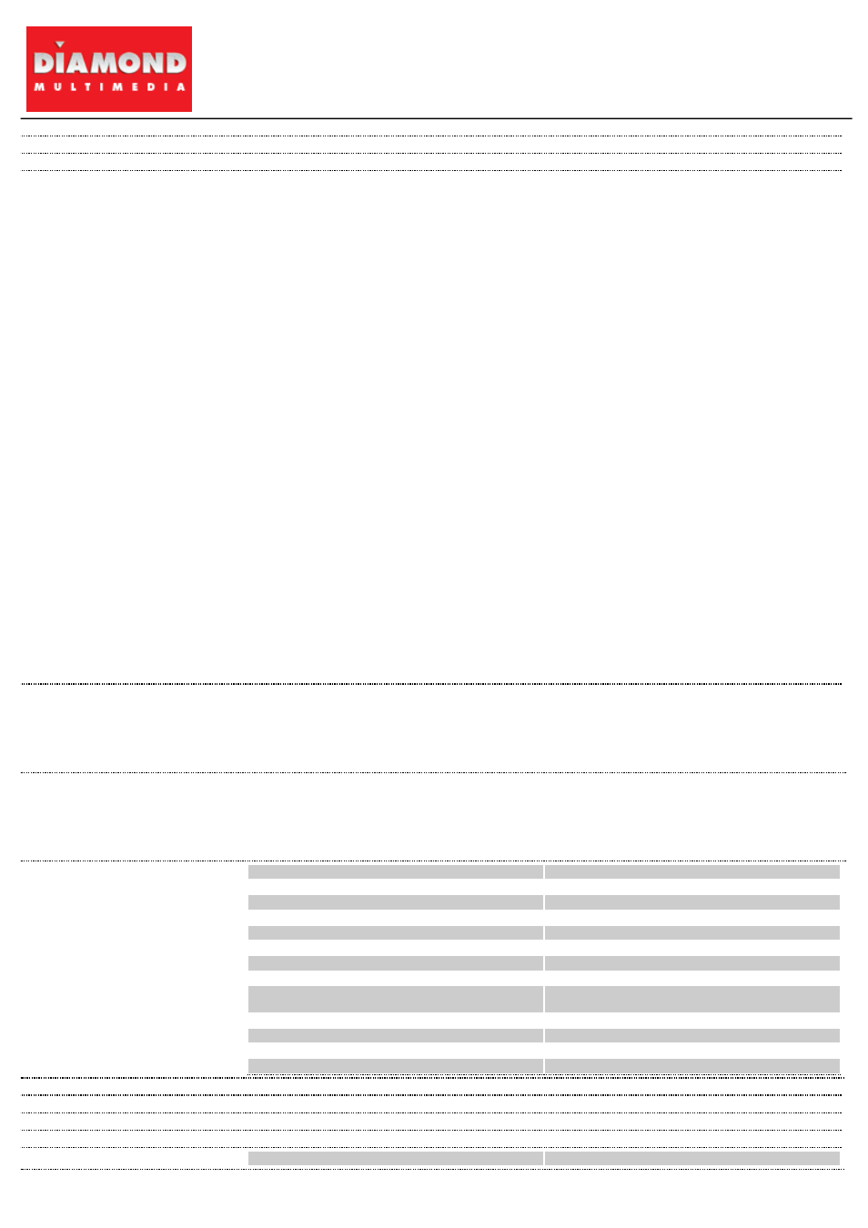 Diamond Multimedia SupraMax External SKU SM56E User Manual | 2 pages