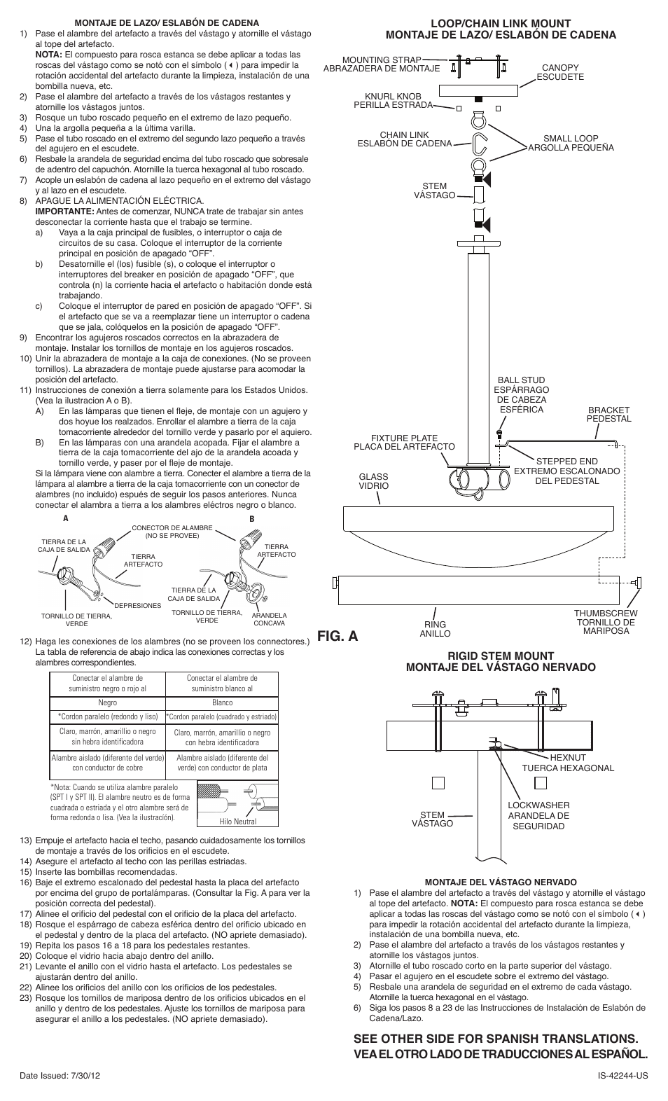 Fig. a | Kichler 42244 User Manual | Page 2 / 2