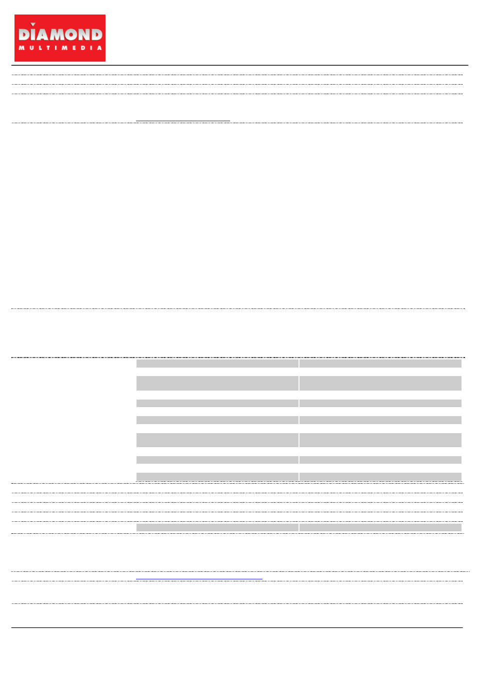 Diamond Multimedia ATI TV Wonder TVW650PCIE User Manual | 1 page