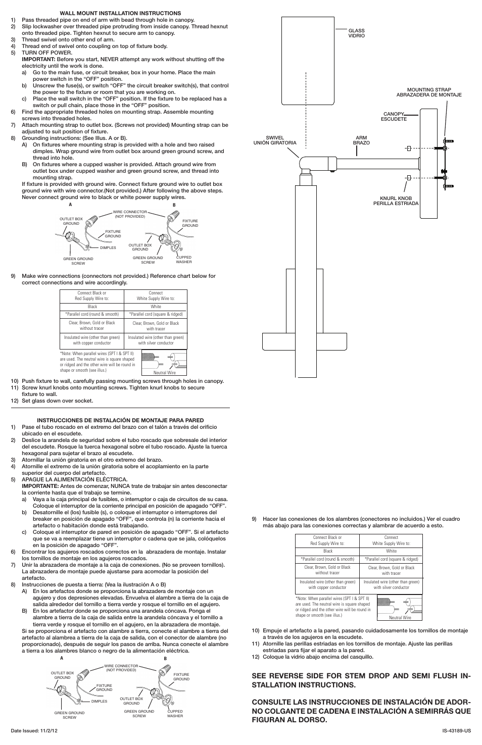 Kichler 43189 User Manual | Page 2 / 2
