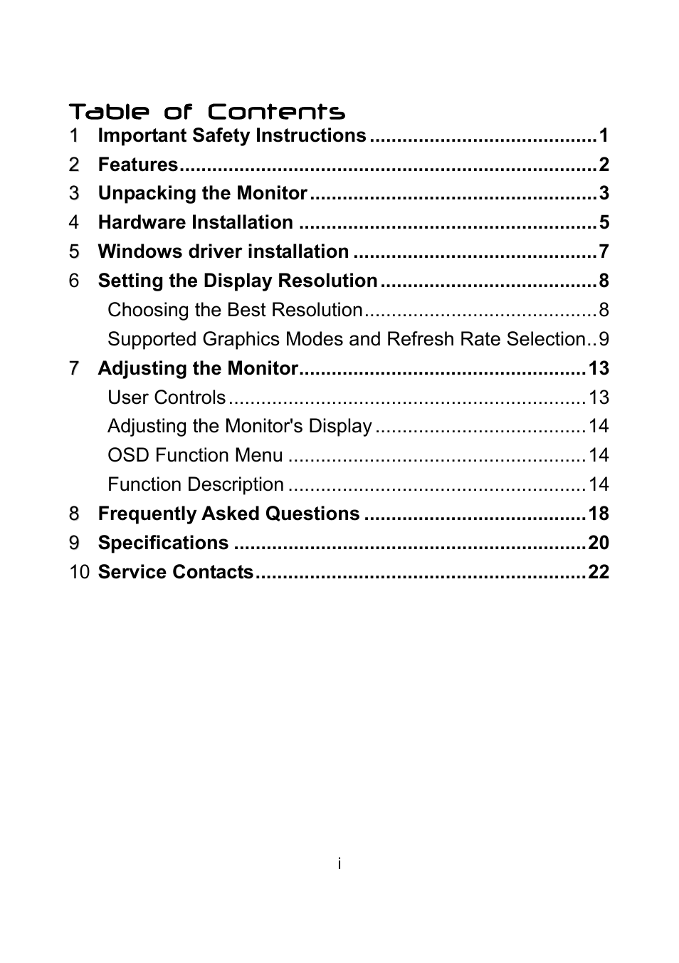 Diamond Multimedia DV170J/JB User Manual | Page 3 / 27