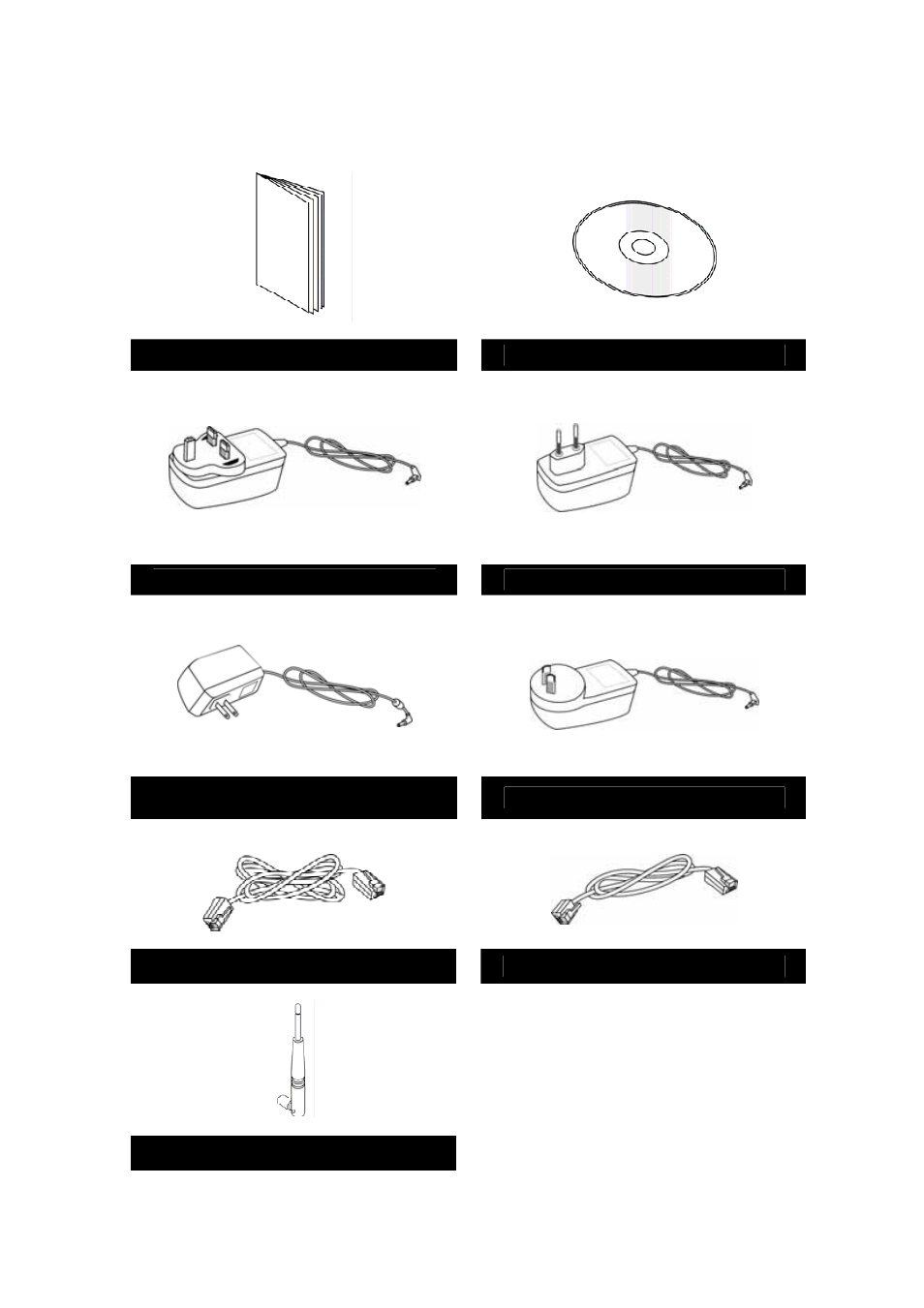 4 package contains | Draytek Vigor2100 User Manual | Page 13 / 37