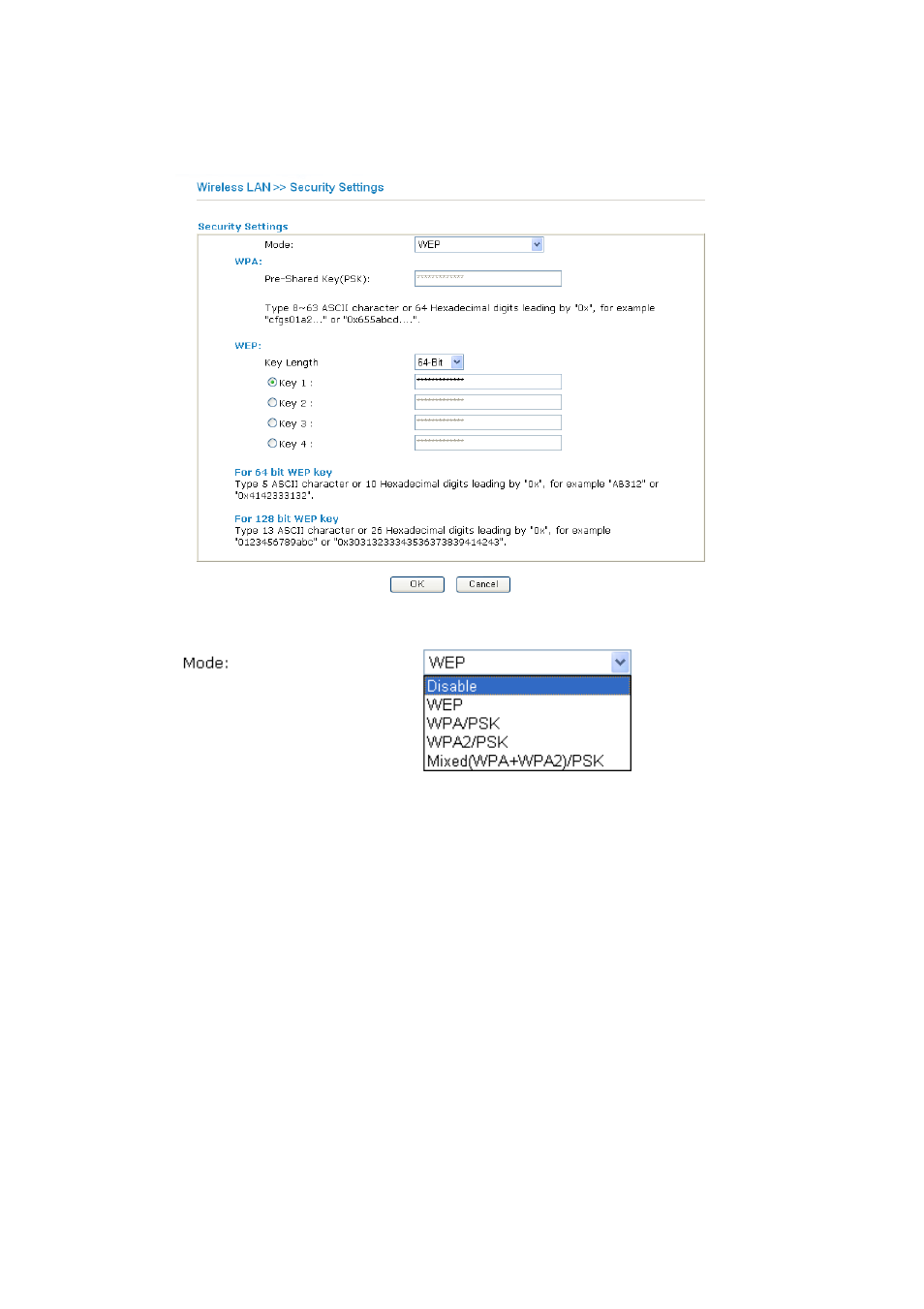 3 security settings | Draytek Vigor2700G User Manual | Page 23 / 32