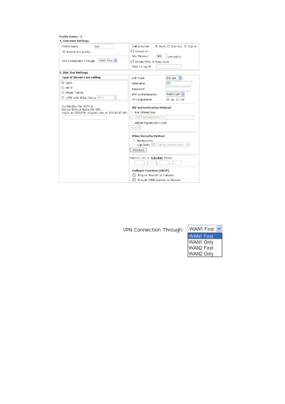 Draytek VigorPro 5500 Series User Manual | Page 120 / 250