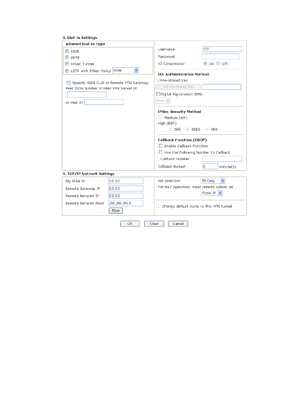 Draytek VigorPro 5500 Series User Manual | Page 124 / 250
