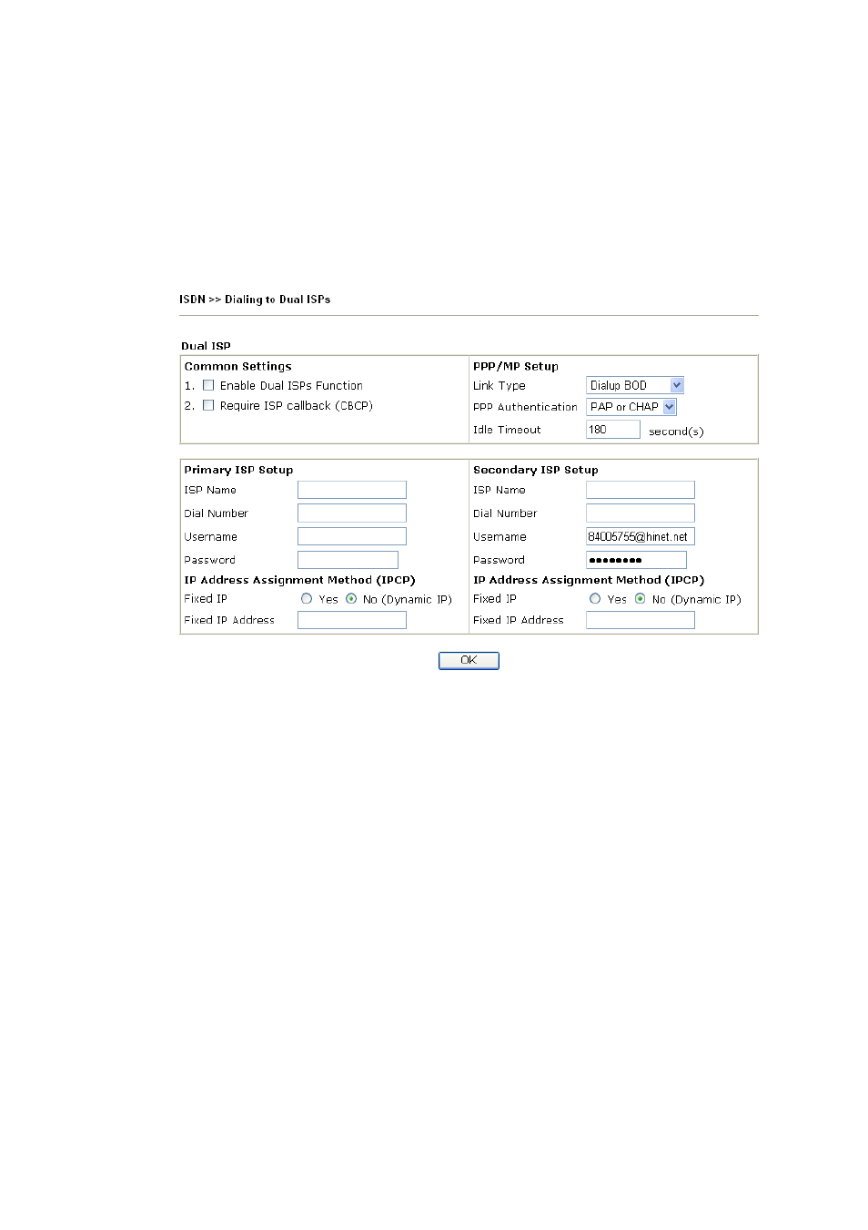 Draytek VigorPro 5500 Series User Manual | Page 134 / 250