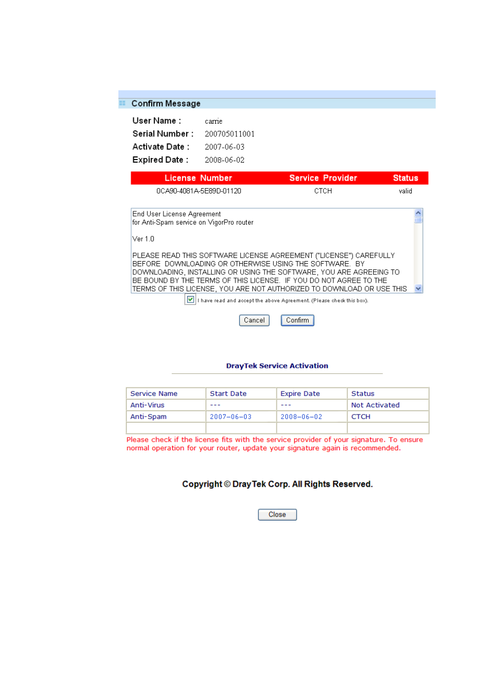 Draytek VigorPro 5500 Series User Manual | Page 206 / 250