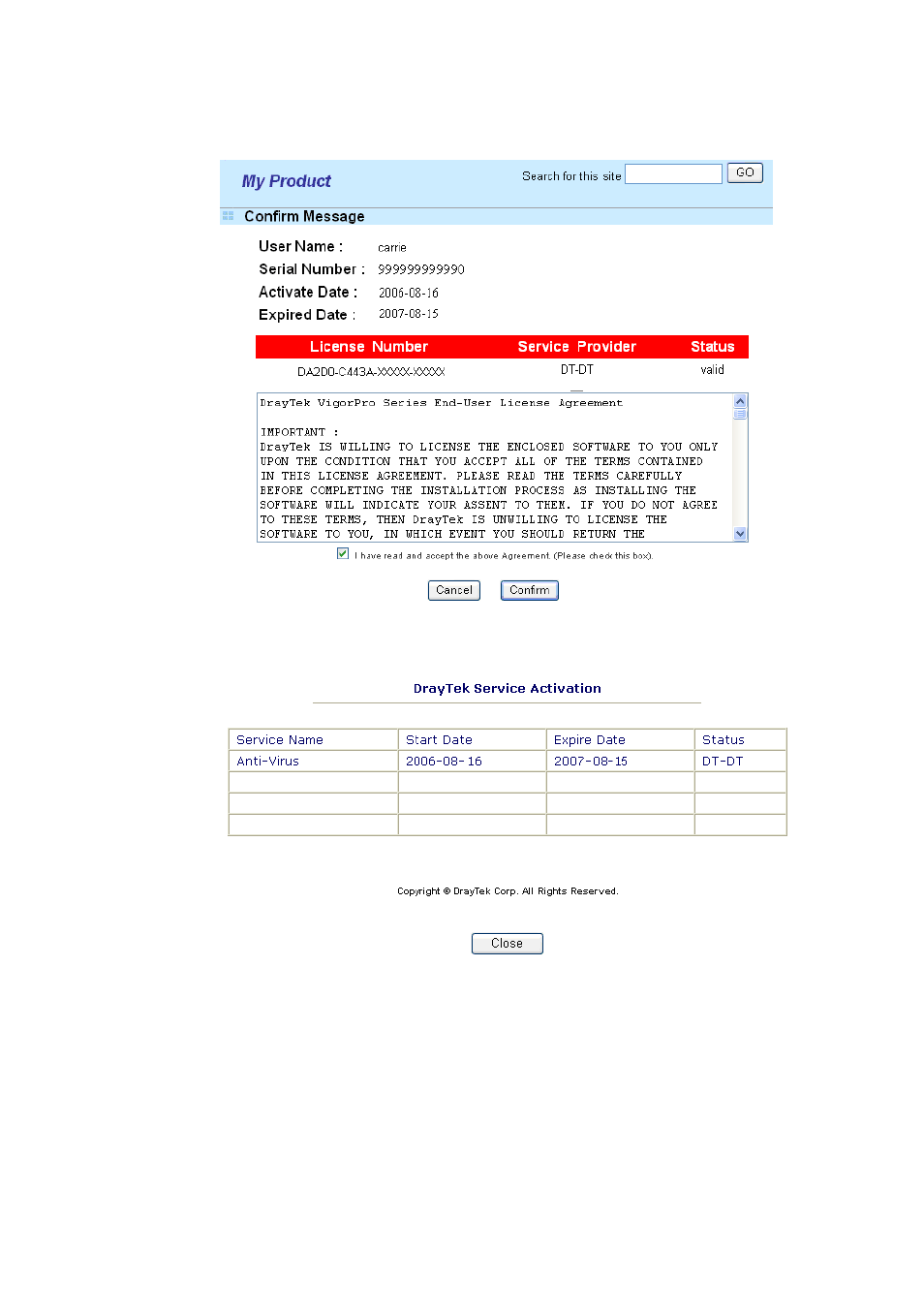 Draytek VigorPro 5500 Series User Manual | Page 212 / 250