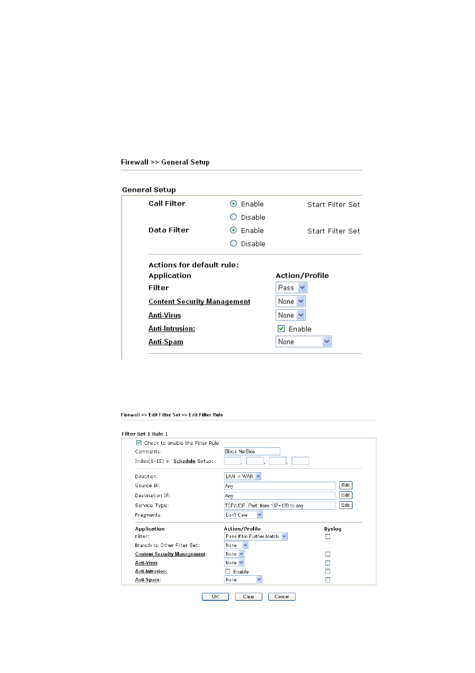 Draytek VigorPro 5500 Series User Manual | Page 217 / 250
