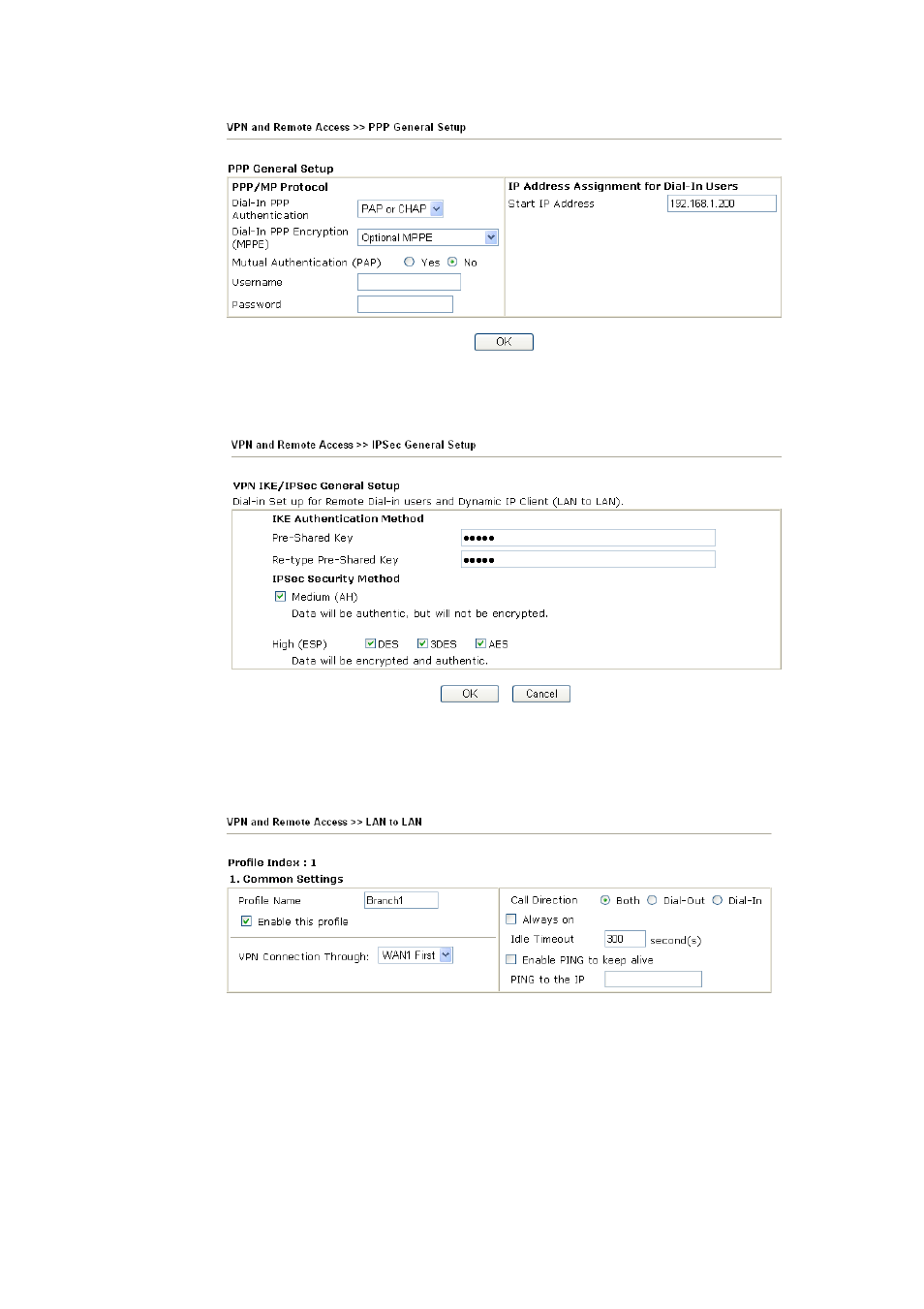 Draytek VigorPro 5500 Series User Manual | Page 220 / 250
