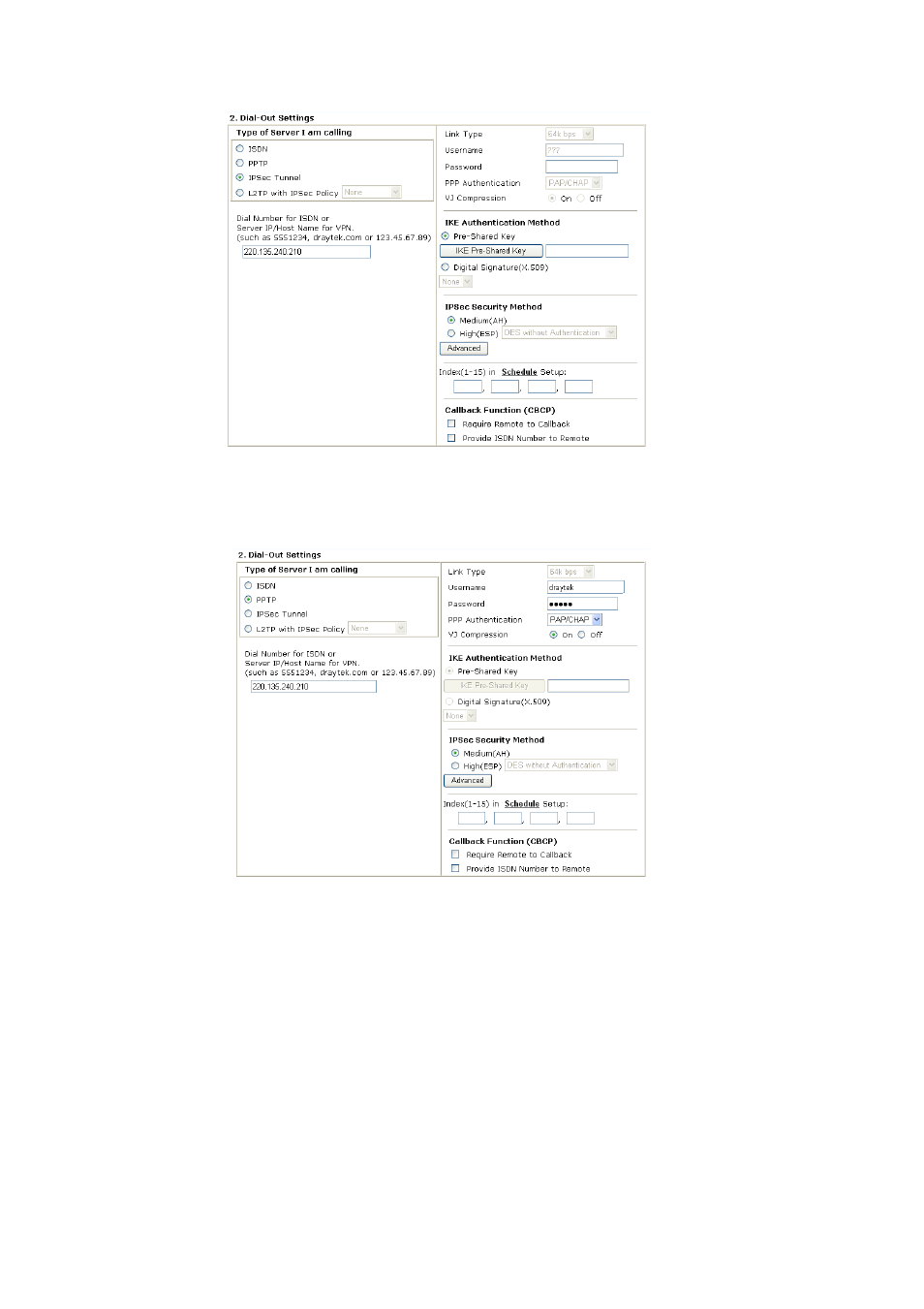 Draytek VigorPro 5500 Series User Manual | Page 221 / 250