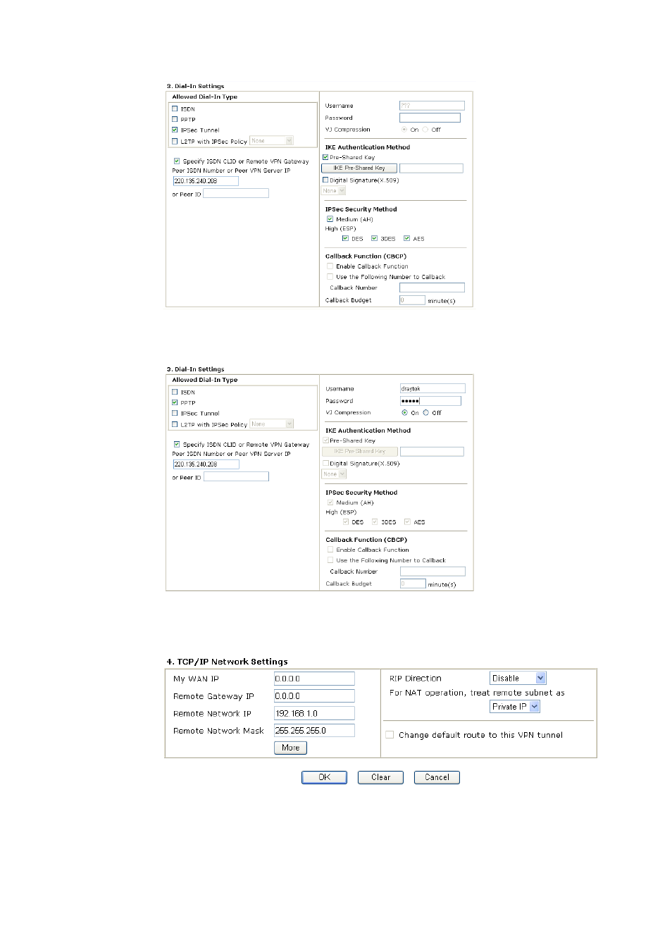 Draytek VigorPro 5500 Series User Manual | Page 225 / 250