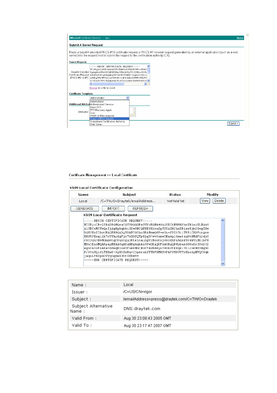 Draytek VigorPro 5500 Series User Manual | Page 240 / 250