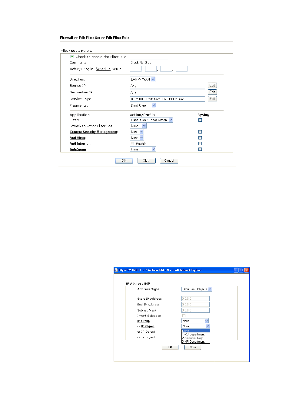 Draytek VigorPro 5500 Series User Manual | Page 71 / 250