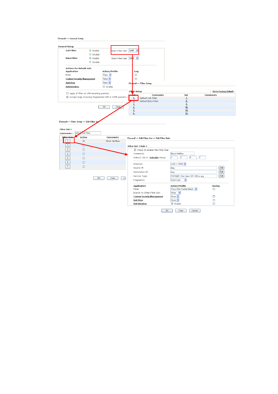 Draytek VigorPro 5500 Series User Manual | Page 74 / 250