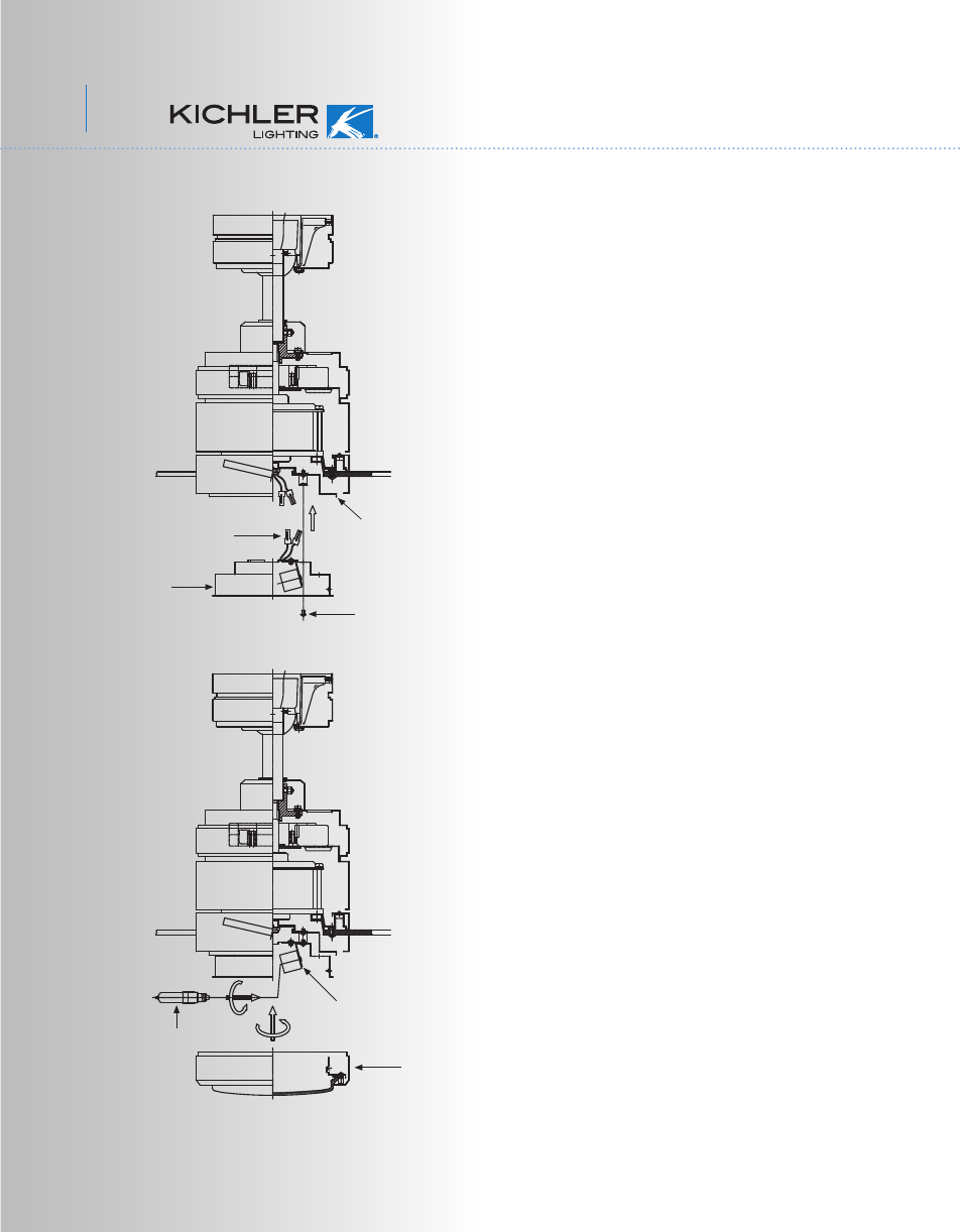 380047-p3, Installing the light fixture | Kichler 380047 User Manual | Page 4 / 4