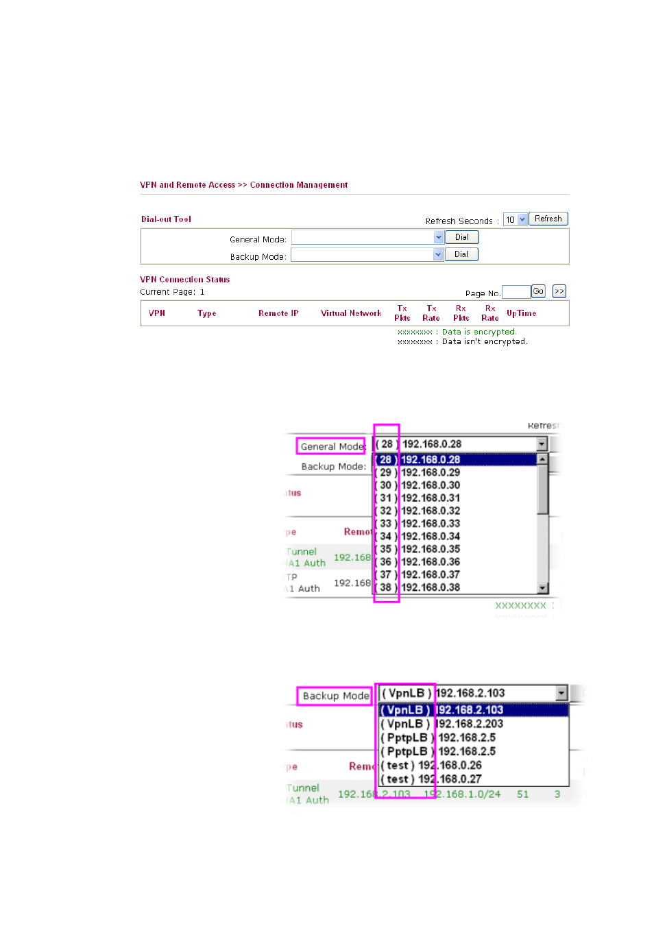 8 connection management | Draytek 2910 User Manual | Page 123 / 235