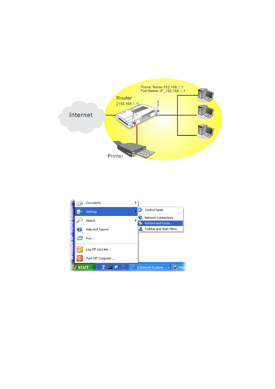 4 printer installation | Draytek 2910 User Manual | Page 15 / 235