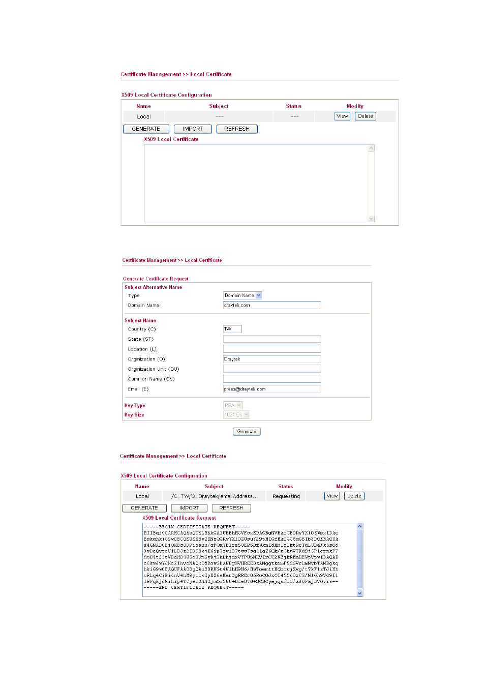 Draytek 2910 User Manual | Page 216 / 235