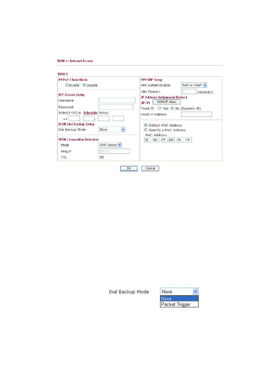 Draytek 2910 User Manual | Page 38 / 235